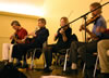 Clarty Cloot Ceilidh Band: Sandy, Arthur, Rachel and Eric