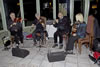 The band in the conservatory Photo by Ian Topping