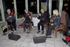 The band in the conservatory Photo by Ian Topping