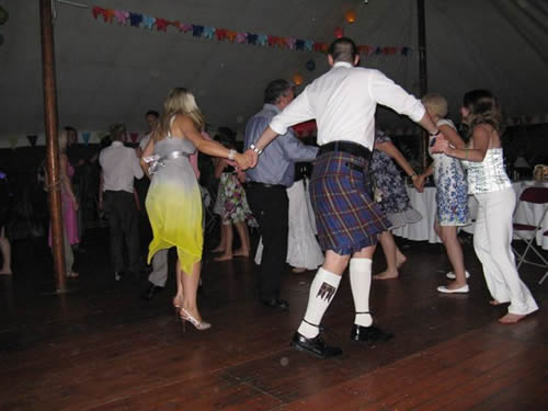 Ceilidh at Cowdenknowes House